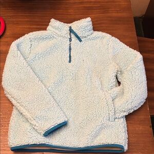 Amazon Essentials Kids Light Blue Sherpa Pullover